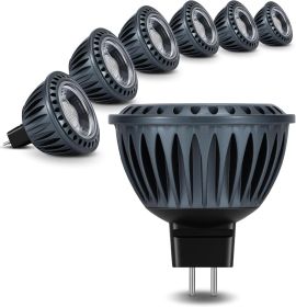 MR16 LED Light Blub, 5W 2700K Warm White 450 Lumens Dimmable, Aluminum Housing, Low Voltage 12V Input