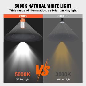 LED Portable Work Lamp, 150W, 20000lm, 5000K Durable & Water-Resistant, Linkable up to 6 Units